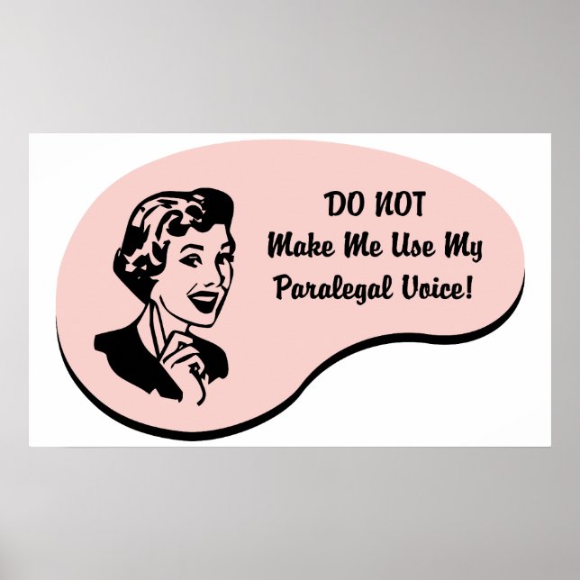 Paralegal Voice Poster (Front)