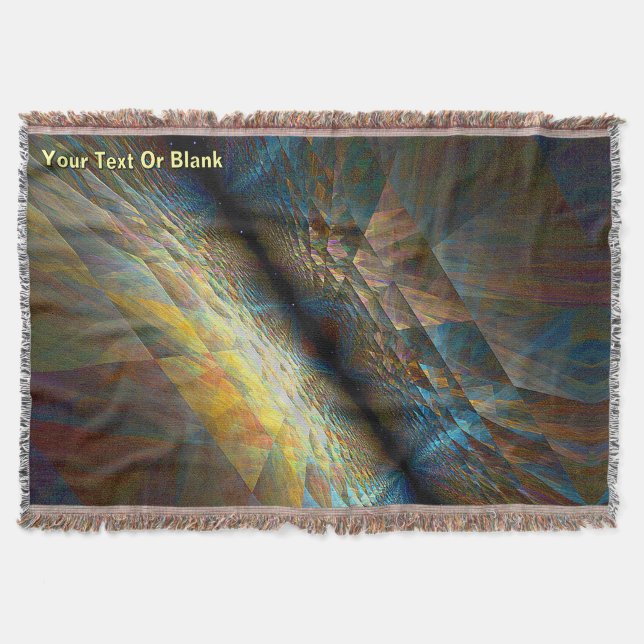 Parallel Planes Throw Blanket (Front)