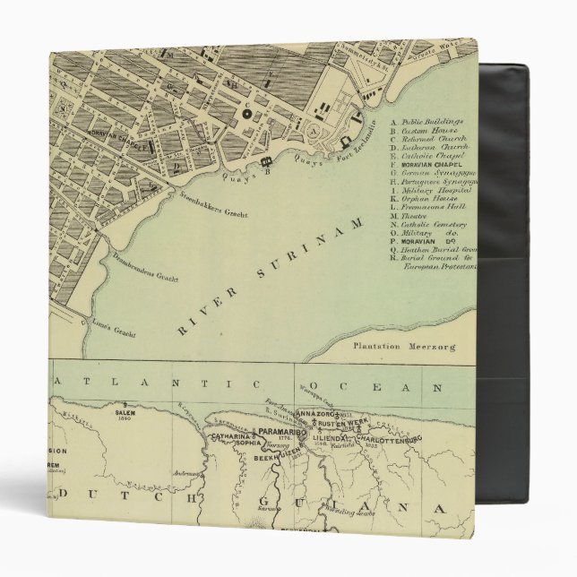 Paramaribo Surinam Binder (Front/Inside)