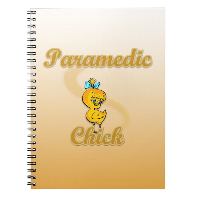Paramedic Chick Notebook (Front)
