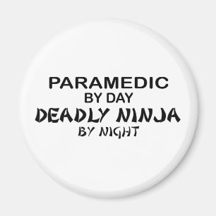 Paramedic Deadly Ninja by Night Magnet