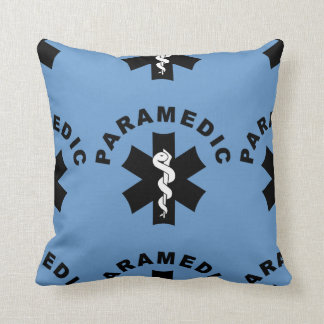 Paramedic EMS Logo Throw Pillow