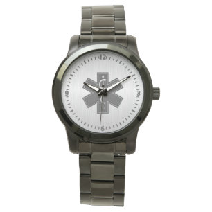 Paramedic EMT EMS Dark Grey Watch
