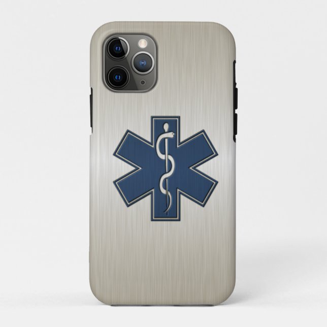 Paramedic EMT EMS Deluxe Case-Mate iPhone Case (Back)