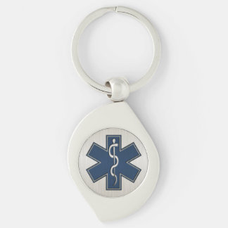 Paramedic EMT EMS Deluxe Keychain