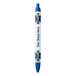 Paramedic EMT EMS Name Template Black Ink Pen