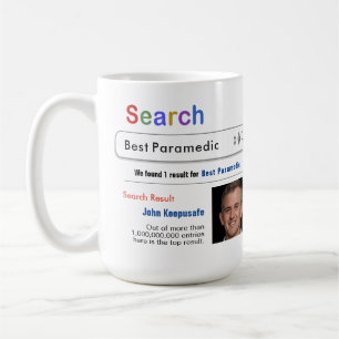Paramedic Funny Custom Best Search Gift Mug