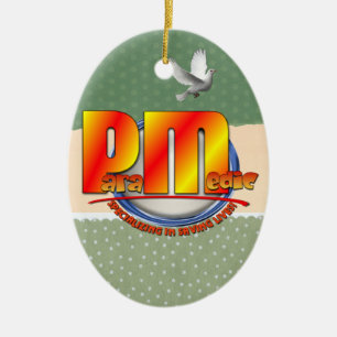 PARAMEDIC LOGO CERAMIC ORNAMENT