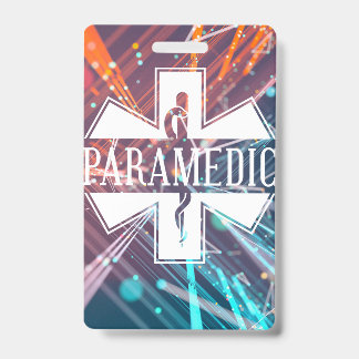Paramedic Name Badge