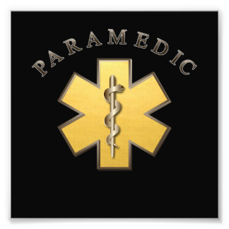 Paramedic Photo Print