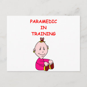 paramedic postcard