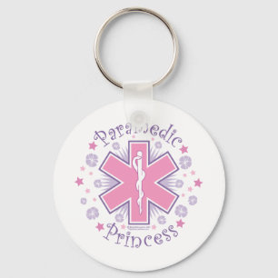 Paramedic Princess Keychain