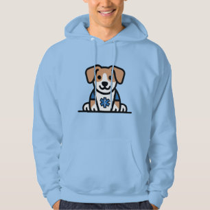 paramedic puppy hoodie