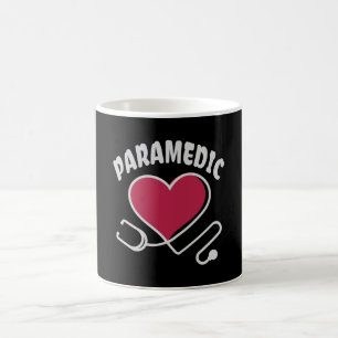 Paramedic Stethoscope with heart Coffee Mug