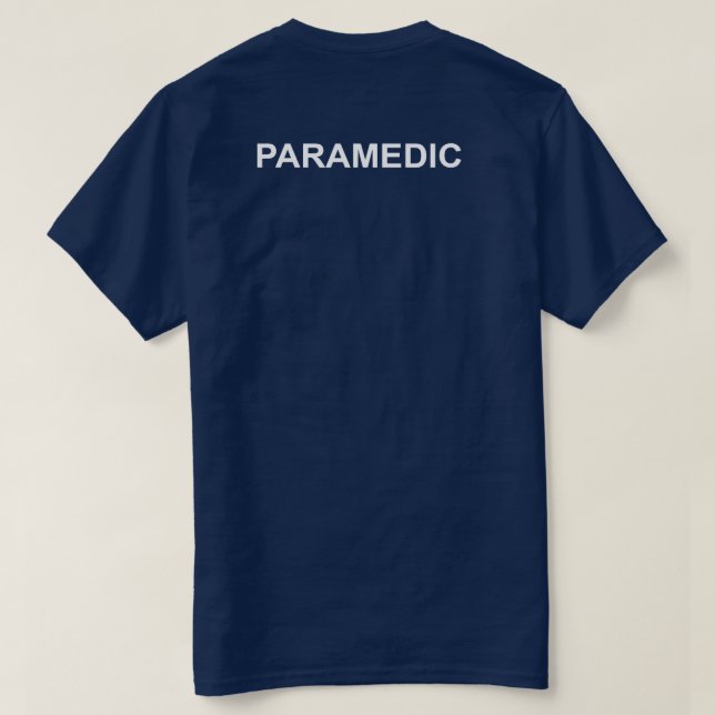 Paramedic T-Shirt (Design Back)