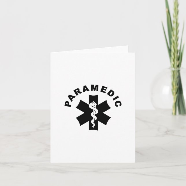 Paramedic Theme Card (Front)
