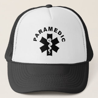 Paramedic Theme Trucker Hat