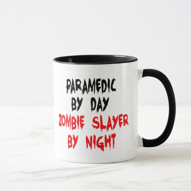 Paramedic Zombie Slayer Mug (Right)