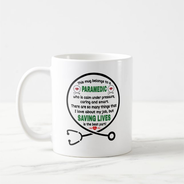 Paramedic's Mug. Cette Mug Appartient À Un Paramèt (Gauche)