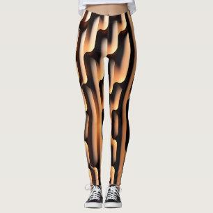Parametric board 3D Modern Pattern Leggings