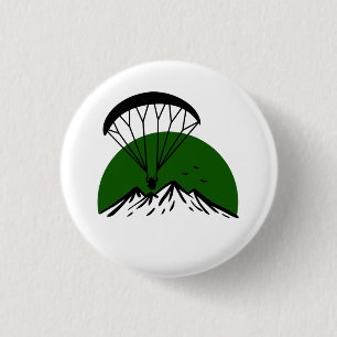 Paramotor Retro 1 Inch Round Button