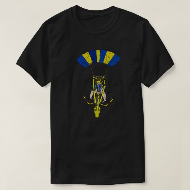 Paramotor trike PowrachutePegasus T-Shirt (Design Front)