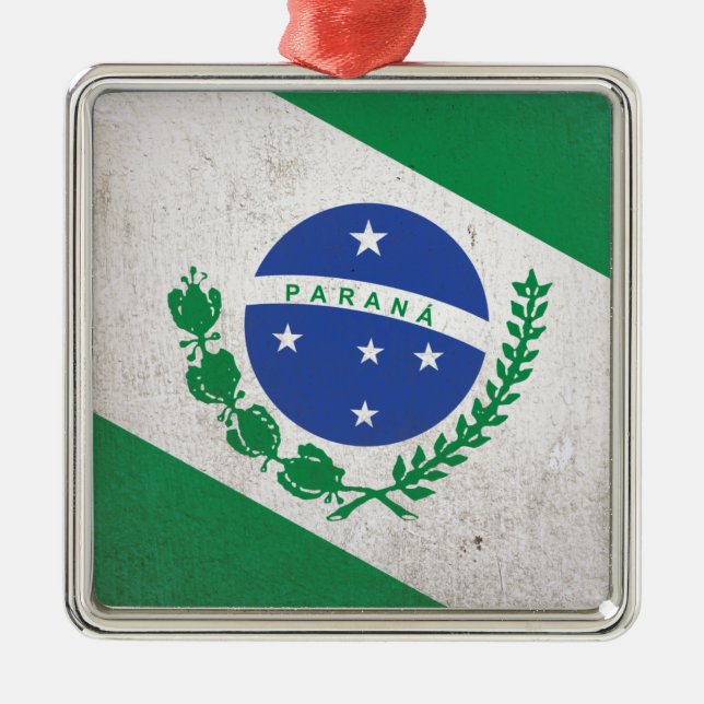 Parana Metal Ornament (Front)