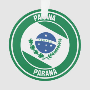 Paraná Round Emblem Ornament