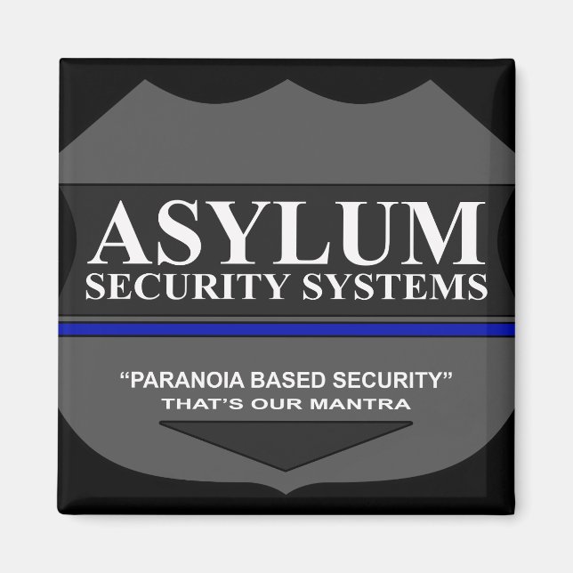 Paranoia Based Security Magnet (Front)