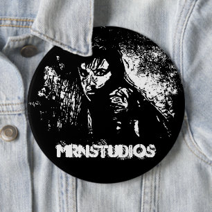 Paranoid Day 6 Inch Round Button