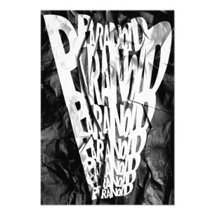 PARANOID! Graphic Poster 