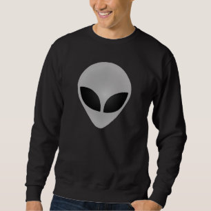 Paranormal Alien Head Sweatshirt
