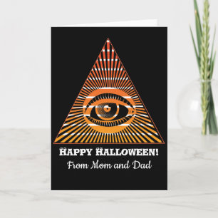 Paranormal All Seeing Eye of Providence Spiritual Card