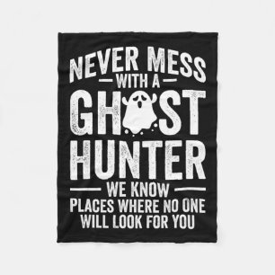 Paranormal Evp Hunting Ghost Hunter Adventures 2  Fleece Blanket
