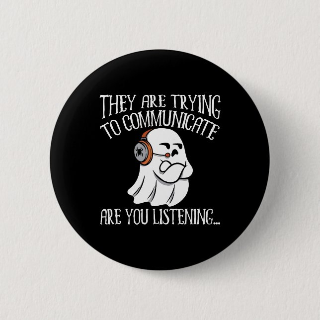 Paranormal Evp Hunting Ghost Hunter Adventures 2  Inch Round Button (Front)