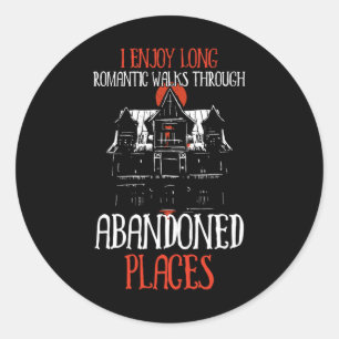Paranormal Evp Hunting Ghost Hunter Adventures  Classic Round Sticker