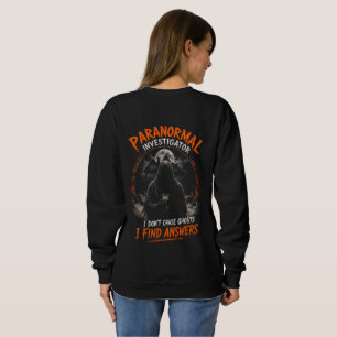 Paranormal Ghost Hunting Sweatshirt EMF