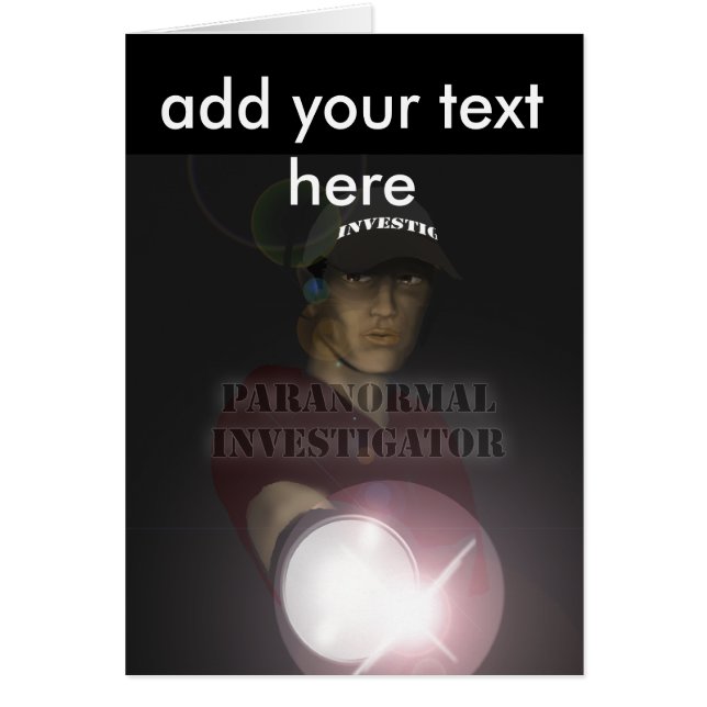 Paranormal Investigator (Front)