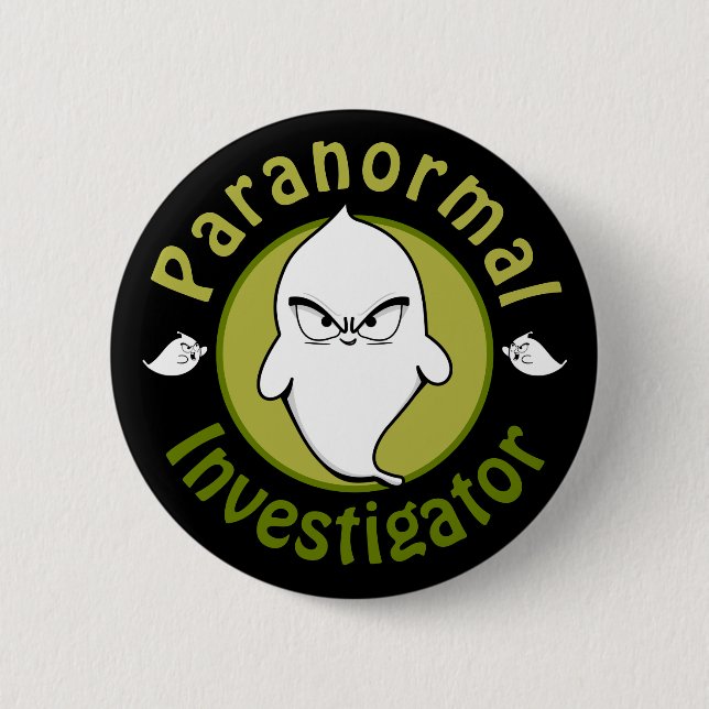 Paranormal Investigator  2 Inch Round Button (Front)