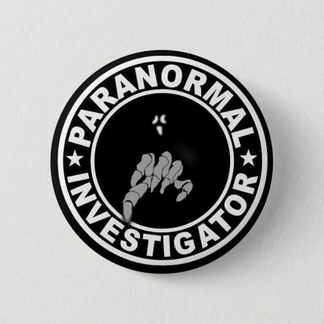 Paranormal Investigator Button (Front)