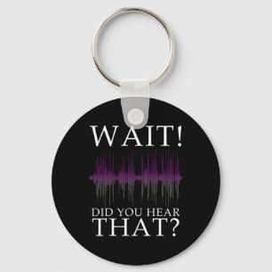 Paranormal Investigator Funny Ghost Hunting 1 Keychain