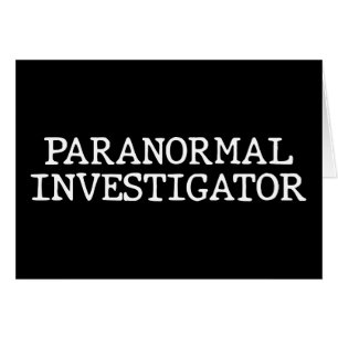 Paranormal Investigator Ghost Hunting EVP