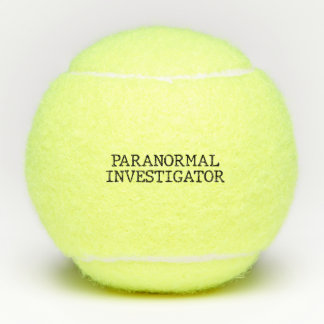 Paranormal Investigator Ghost Hunting EVP Tennis Balls