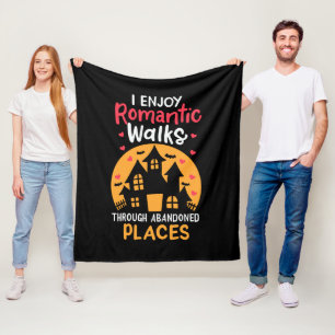 Paranormal Investigator Ghost Hunting Fleece Blanket