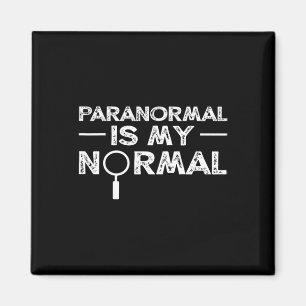 Paranormal Investigator Ghost Hunting Funny Gift Magnet