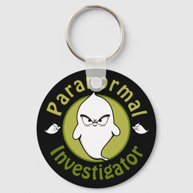 Paranormal Investigator  Keychain (Front)
