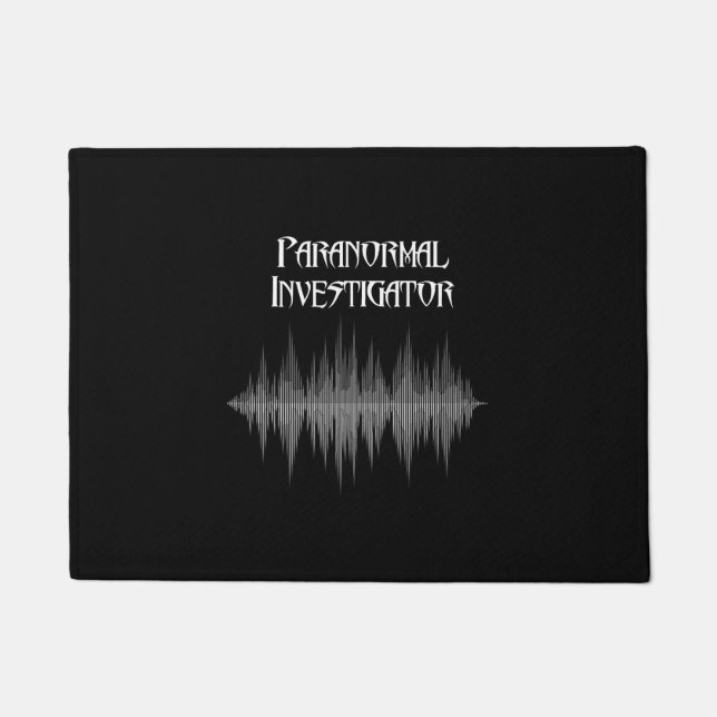 Paranormal Investigator Soundwave Doormat (Front)