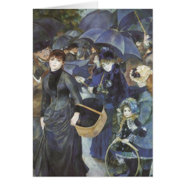 Parapluies de Pierre Renoir, Impressionnisme Vinta (Devant)