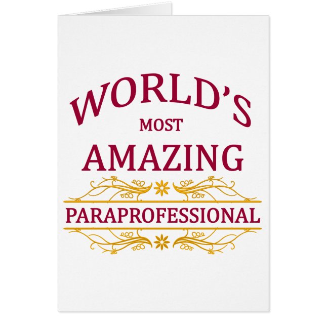 Paraprofessional (Front)