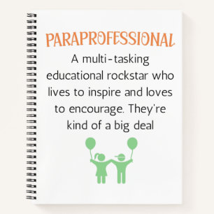 Paraprofessional Appreciation Day 2022 Notebook